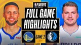 GOLDEN STATE WARRIORS vs DALLAS MAVERICKS FULL GAME 2 HIGHLIGHTS | 2021-22 NBA Playoffs NBA 2K22