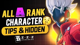 ALL 4 STAR Character HIDDEN MOVE IN ZZZ That YOU SHOULD Know  | Zenless Zone Zero