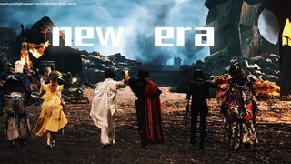 [Ouyang Sentai Kings/Potret Grup] "Para penyelamat yang mengguncang bumi telah tiba!"