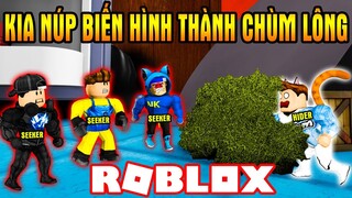 Team Lầy Dùng Siêu Năng Lực Siêu Chuối Để Núp Lùm | Hide & Seek ROBLOX | Vamy Trần