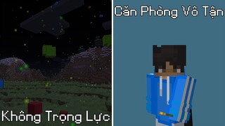 Những Điều ĐIÊN RỒ Mà Các Bạn Có Thể Làm Trong Minecraft - Thế Giới Không Trọng Lực