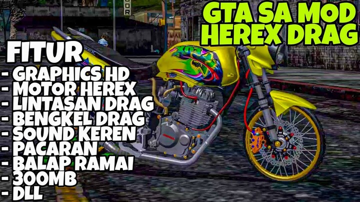 DOWNLOAD GTA SA LITE FULL MOD HEREX DRAG GRAFIK HD BISA SEMUA DI ANDROID DI JAMIN KEREN