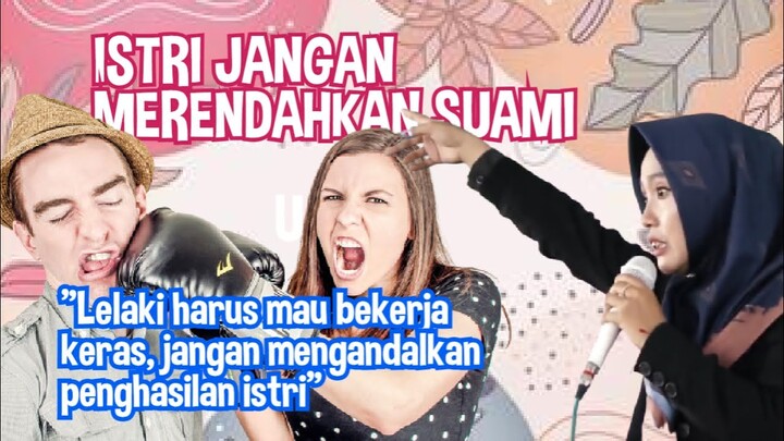 WONG WADON AJA NGASI NGETIPLAKNA WONG LANANG - CERAMAH LUCU NGAPAK USTADZAH MUMPUNI