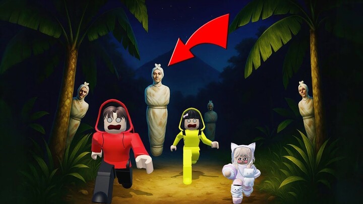 Yuta, Mio Dan Baby Celine Meninggoy Karena Hantu Albert The Pocong  ROBLOX