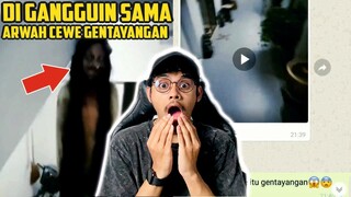 DIGANGGU ARWAH GENTAYANGANI!!! CHAT HISTORY SERAM RIZKY AULIA