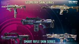 *NEW*  GEOMETRY SERIES AND SMART RIFLES GUN SKIN  COLLECTION | WITH IRON SIGHT GAMEPLAY