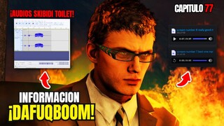 DAFUQBOOM DA INFORMACION EXCLUSIVA SKIBIDI TOILET 77!! | Audios Oficiales Skibidi Toilet 77