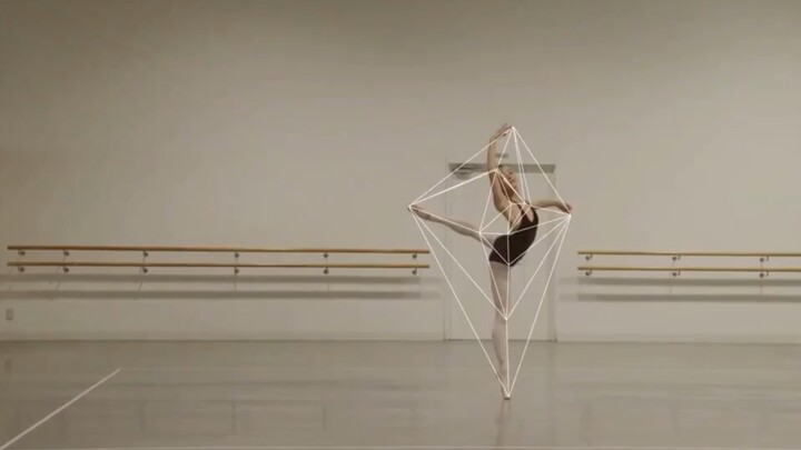 [Ballet's sense of space and lines] Ballet × rotoscope animation By. Artist Masahiko Sato