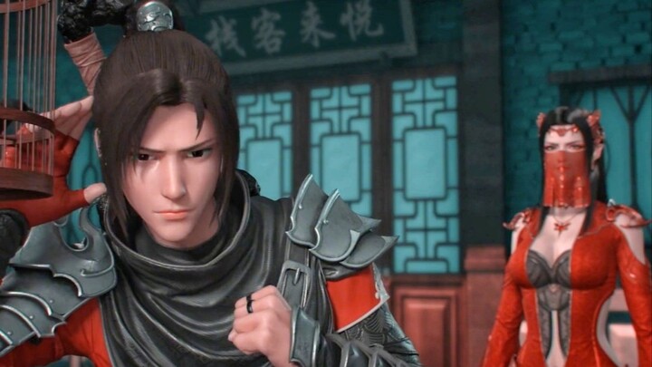 Spoilers ahead! Xiao Yan accompanied the queen down the mountain to find medicinal materials! The co