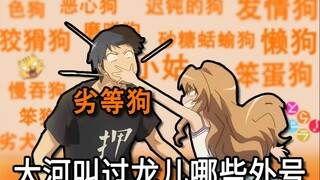 【龙与虎】盘点大河叫过龙儿的所有外号