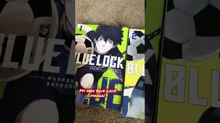 My new blue lock manga- volumes 2 and 3 haul! #anime #bluelock