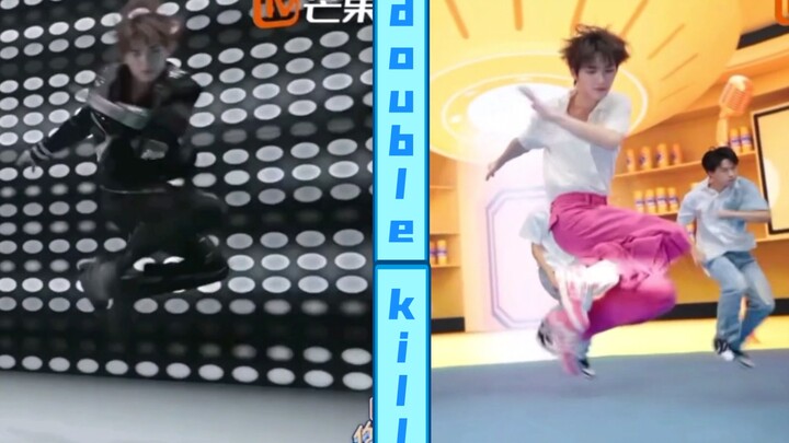 【Ding Chengxin】break tari pink-hitam double kill!