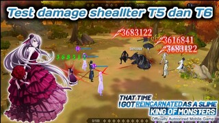 shalltear bloodfallen T5 dan T6 damage tensura:king of monsters