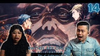 BERCOULI VS VECTA OMG! Sword Art Online Alicization: War of the Underworld Episode 14 Reaction