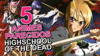 💥5 Animes Parecidos a HIGHSCHOOL OF THE DEAD ⭐