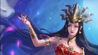 PS Queen Medusa setelah melepas kainnya