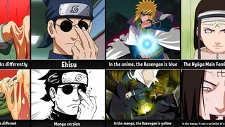 Differences between Anime and Manga in Naruto