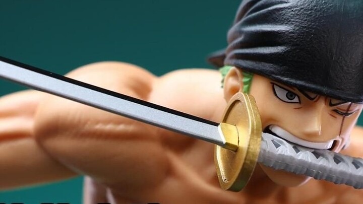Kurang dari dua foto Zoro? Penampilan ini terlalu tampan! Unboxing Edisi Spesial Grandista Zoro Bagi