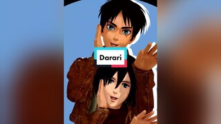 Balas  Eremika Dararianimasiaot AttackOnTitan fyp viral trending animasi animation GlycoPeelToGlow dararichallenge