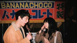 “喜欢樱花，还有你。”