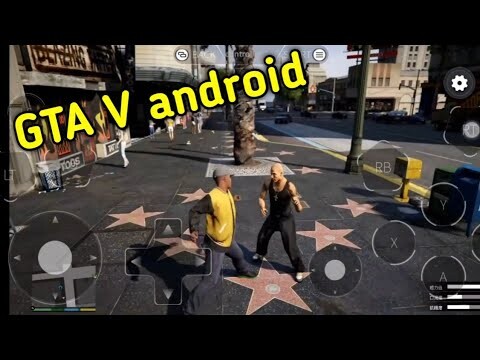 GTA V android gameplay | PC emulator (Mogul Cloud Gaming)