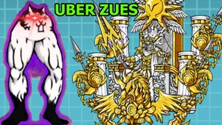 CỰC KHỦNG MỞ RA UBER ZEUS THẦN SẤM SÉT SIÊU HOÀNH TRÁNG - The Battle Cats - TOP GAME THÀNH EJ