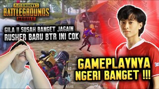 GILA !! SUSAH BANGET JAGAIN RUSHER BARU BTR INI COK ! GAMEPLAY NYA NGERI BGT !!! - PUBG MOBILE