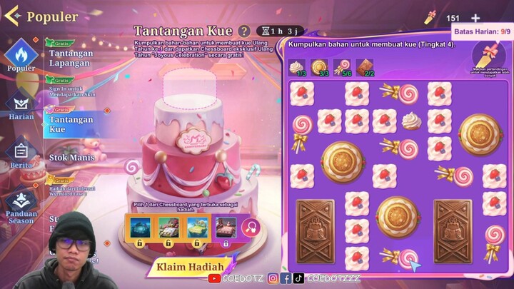 Seru Banget! Buka-Buka Kotak Tantangan Kue Ulang Tahun ke-1 MCGG | Coedotz