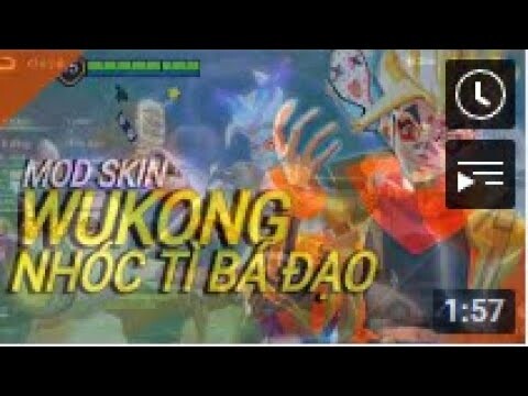Mod Skin Ngộ Không Nhóc Tì Bá Đạo Mùa 22 Mới Nhất Không Lỗi Mạng NT MOBA 1080pFHR
