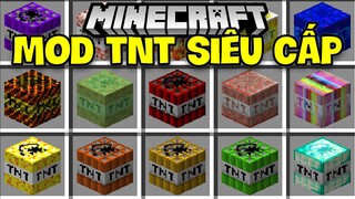 MINECRAFT MOD TNT NỔ BANH CẢ THẾ GIỚI MINECRAFT MÀ BẠN CẦN PHẢI BIẾT!!!*MOD TNT SIÊU CẤP NHẤT !!!