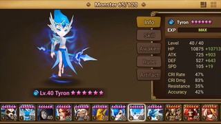 Skill Sylph ( Tyron ) Element Water - Summonerwars