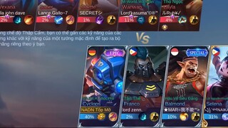 MLBB _ CYCLOPS HACK TẦM NHÌN Với Ultimate Của GATOTKACA__ (Hyper Blend Mode) _ T