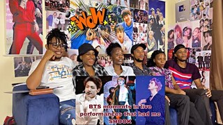 Showing our friends (Newbies) BTS moments in live performances that had me SHOOK