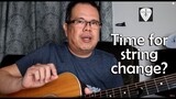 Guitar Tip:  When Is It Time To Change Strings
