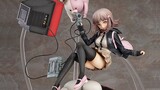 Playing games while riding on the face of a black and white bear? phat! Nanami Chiaki Figure Review