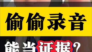 การแอบบันทึกเสียงสามารถใช้เป็นหลักฐานได้ไหม?