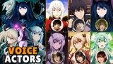 Voice Actors Anime Maou Gakuin no Futekigousha Season 2