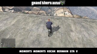 NGAKAK KOCAK!!! AKSI AKSI LUCU BERMIAN GTA V