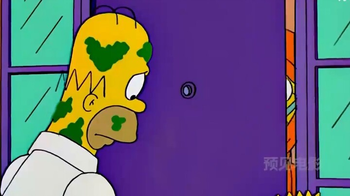 The Simpsons: Because of Lisa's prank, the father and son were infected with the "virus" and needed 