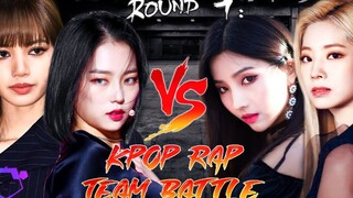 Lisa vs Jeon Soyeon vs Kim Da-hyun vs Jang Ye-eun! Rap showdown!