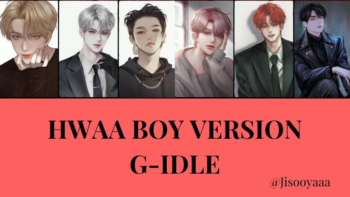 Hwaa (G-Idle) Boy version