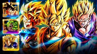 (Dragon Ball Legends) ZENKAI 7, 1400% SSJ GOKU & THE FAMILY KAMEHAMEHA TRIO FINALLY REUNITED!