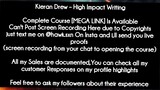 Kieran Drew – High Impact Writing course download