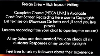 Kieran Drew – High Impact Writing course download