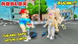 24 JAM JADI TUKANG SAPU DI ROBLOX MALAH BUCIN ft @Shasyaalala