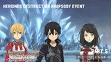 Sword Art Online Integral Factor: Heroines Destruction Rhapsody Event Part 5