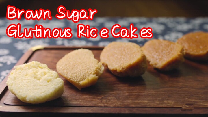 Brown Sugar Glutinous Rice Cakes