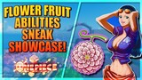 New Flower Fruit Abilities Sneak Showcase in A One Piece Game