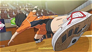 yu nishinoya epic moment save ball libero Team karasuno