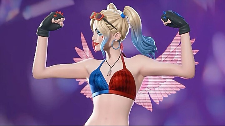 Big guy emote Fortnite Harley Quinn
